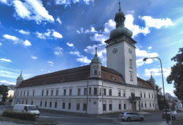 Sanace nadměrné vlhkosti historického zdiva zámku Vsetín technologií aktivní elektroosmózy.