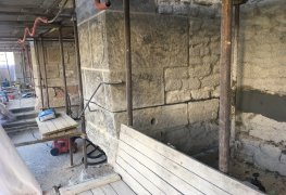 Odvlhčení spodní stavby Kostela svatého Jakuba v Kutné Hoře.